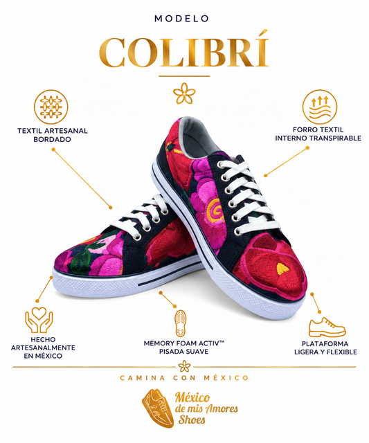 Tenis Colibrí Flat